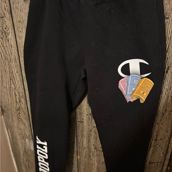Champion Men’s Black Joggers with Monopoly Design M - Picture 1 of 8